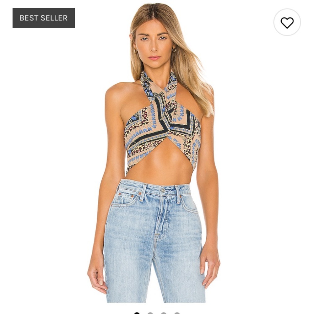 Superdown wrap top.